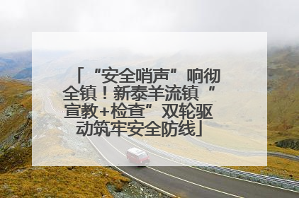 “安全哨声”响彻全镇！新泰羊流镇“宣教+检查”双轮驱动筑牢安全防线