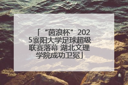 “茵浪杯”2025襄阳大学足球超级联赛落幕 湖北文理学院成功卫冕