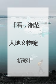 看，湘楚大地文物绽新彩