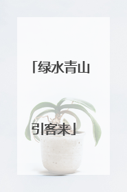 绿水青山引客来