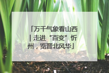 万千气象看山西｜走进“百变”忻州，览晋北风华