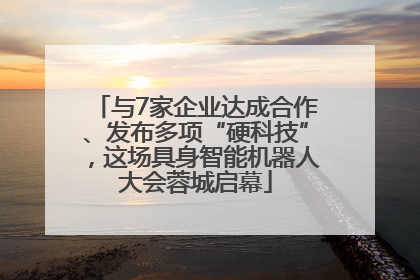 与7家企业达成合作、发布多项“硬科技”，这场具身智能机器人大会蓉城启幕