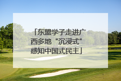 东盟学子走进广西多地“沉浸式”感知中国式民主