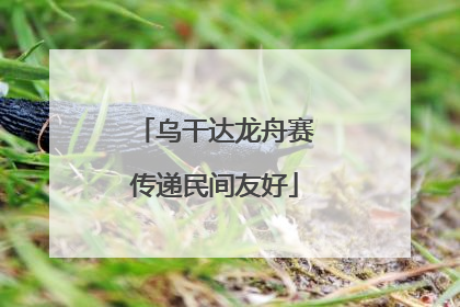乌干达龙舟赛传递民间友好