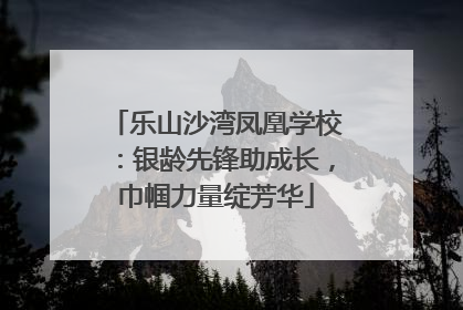 乐山沙湾凤凰学校：银龄先锋助成长，巾帼力量绽芳华