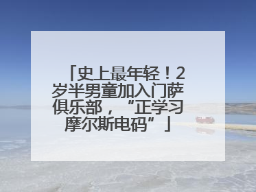 史上最年轻！2岁半男童加入门萨俱乐部，“正学习摩尔斯电码”