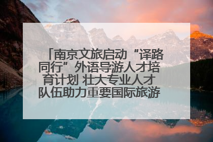 南京文旅启动“译路同行”外语导游人才培育计划 壮大专业人才队伍助力重要国际旅游目的地建设