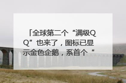 全球第二个“满级QQ”也来了，图标已显示金色企鹅，系首个“满级QQ”的小号