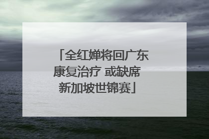 全红婵将回广东康复治疗 或缺席新加坡世锦赛