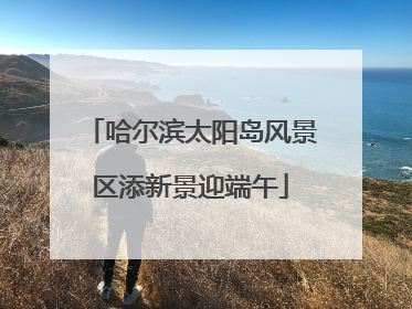 哈尔滨太阳岛风景区添新景迎端午