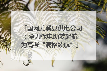 国网尤溪县供电公司：全力保电助梦起航 为高考“满格续航”