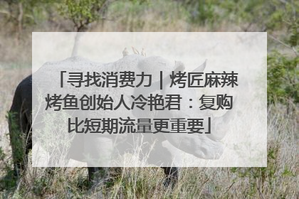 寻找消费力｜烤匠麻辣烤鱼创始人冷艳君：复购比短期流量更重要