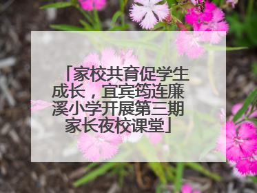 家校共育促学生成长，宜宾筠连廉溪小学开展第三期家长夜校课堂