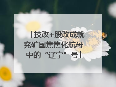 技改+股改成就兖矿国焦焦化航母中的“辽宁”号