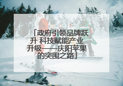 政府引领品牌跃升 科技赋能产业升级——庆阳苹果的突围之路