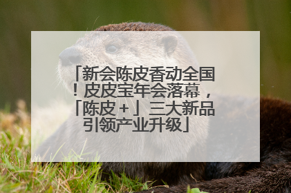 新会陈皮香动全国！皮皮宝年会落幕，「陈皮＋」三大新品引领产业升级
