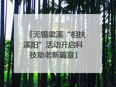 无锡梁溪“相扶溪阳”活动开启科技助老新篇章