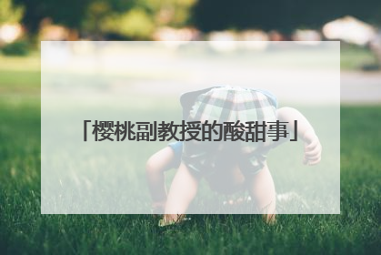 樱桃副教授的酸甜事