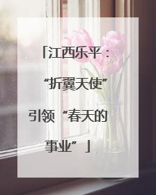 江西乐平：“折翼天使”引领“春天的事业”