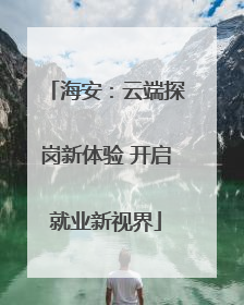 海安：云端探岗新体验 开启就业新视界