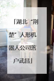 湖北“荆楚”人形机器人公司落户武昌