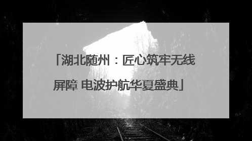 湖北随州：匠心筑牢无线屏障 电波护航华夏盛典