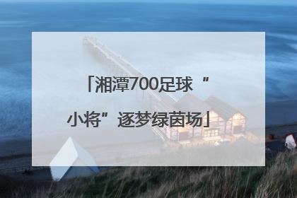 湘潭700足球“小将”逐梦绿茵场