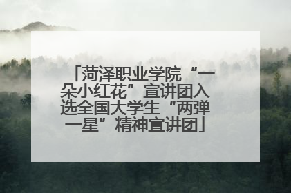菏泽职业学院“一朵小红花”宣讲团入选全国大学生“两弹一星”精神宣讲团
