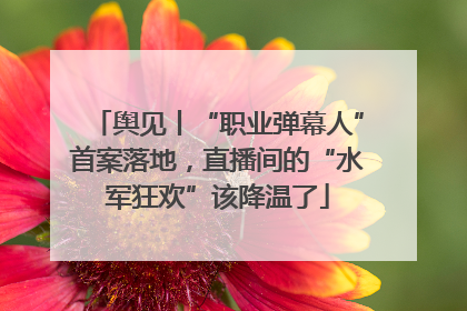 舆见丨“职业弹幕人”首案落地，直播间的“水军狂欢”该降温了