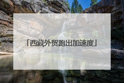 西藏外贸跑出加速度