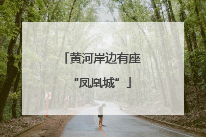 黄河岸边有座“凤凰城”