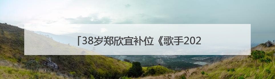 38岁郑欣宜补位《歌手2025》，此前因抑郁症停工两年