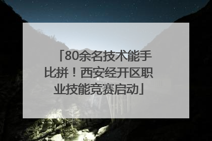 80余名技术能手比拼！西安经开区职业技能竞赛启动