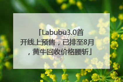 Labubu3.0首开线上预售，已排至8月，黄牛回收价格腰斩